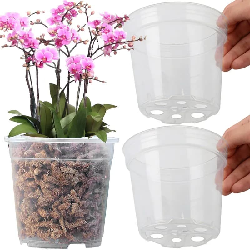 5/1 Spare parts of Avvio Trasparenti Fai-da-te, Contenitori per Piante da Vivaio con Foro di Drenaggio, Vasi per Semi e Fiori per Casa e Giardino
