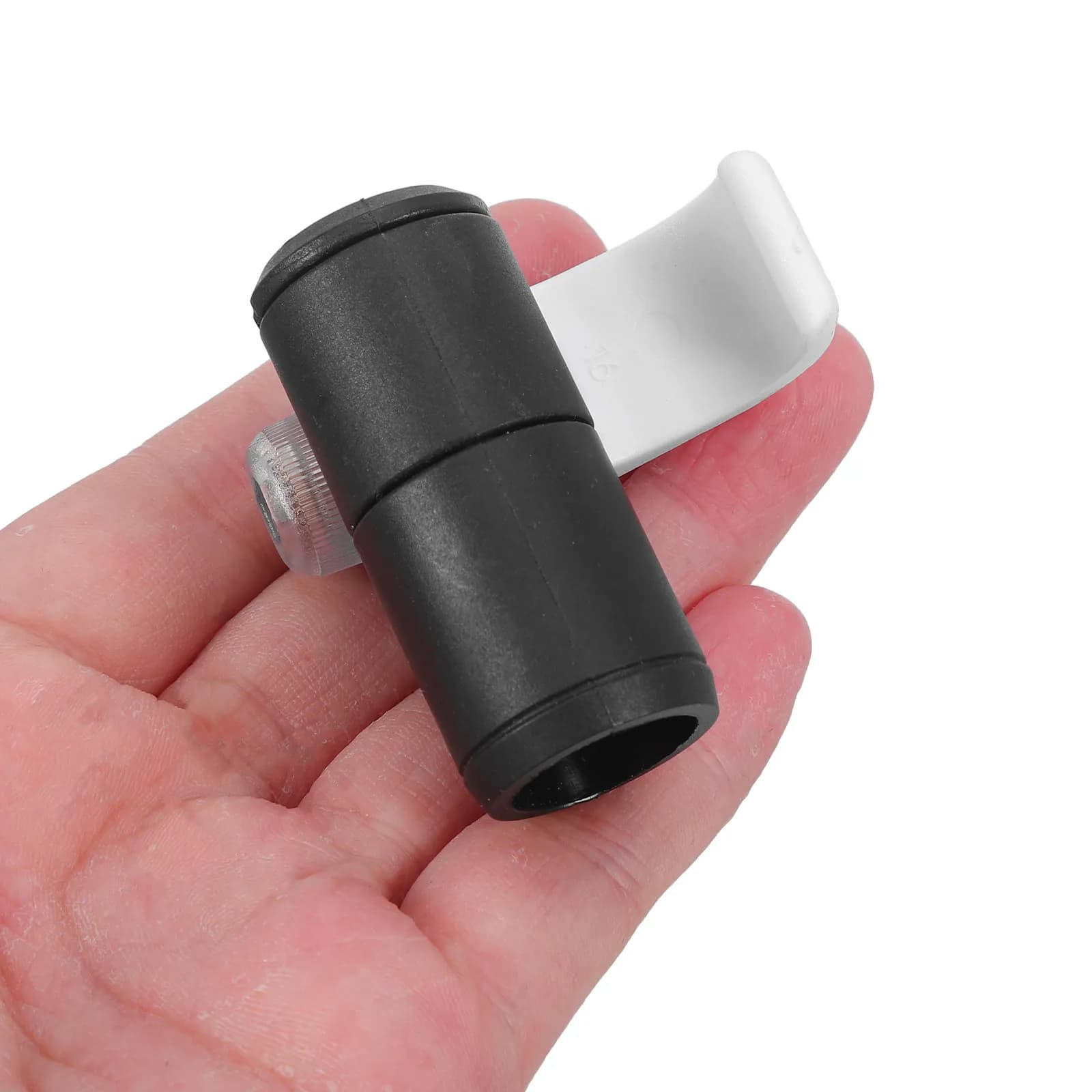 2 Pieces Quick Hook Clamp for Trekking Sticks, Universal Exterior Lock Clip for 16mm Hiking Sticks