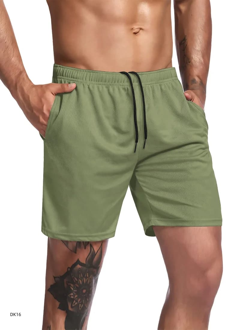 Pantaloncini sportivi da uomo traspiranti, casual, ad asciugatura rapida, per fitness, corsa estiva, intimo sportivo S-3X