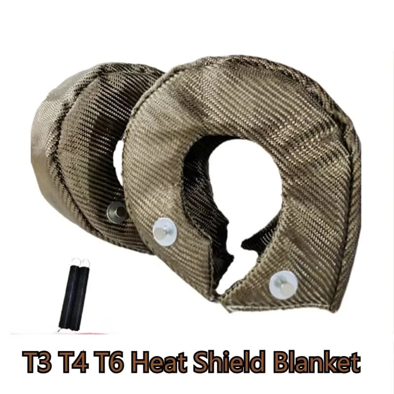 Coperta di protezione della barriera dello scudo termico del turbocompressore per auto per T3 T4 T6 Copertura avvolgente per auto Turbo