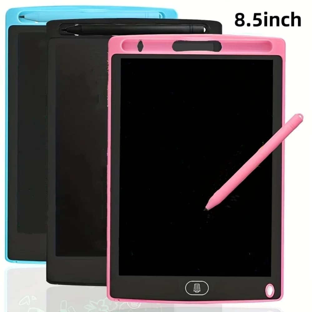 Giocattoli per bambini Tavolo da disegno elettronico da 8,5 pollici Schermo LCD Tavoletta grafica Educazione per bambini Scrittura a mano Blocco per pittura