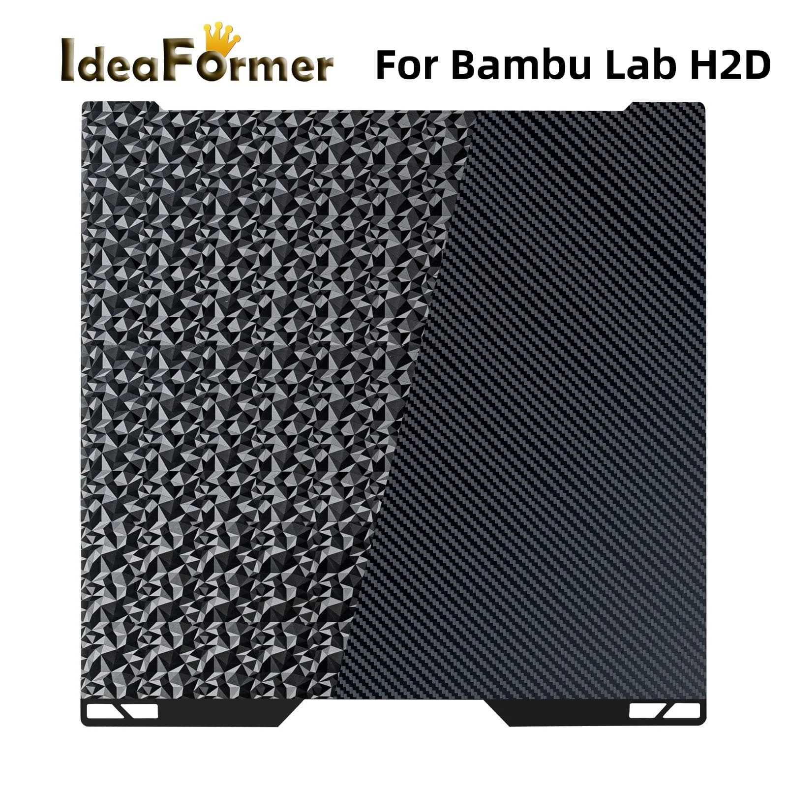 Per Bambu Lab H2d Piastra di Costruzione Double Sided Liscio Peo Pet Piastra Molla Lamiera di Acciaio Bambulab H2d Parti Letto di Calore Stampante 3D Patrs