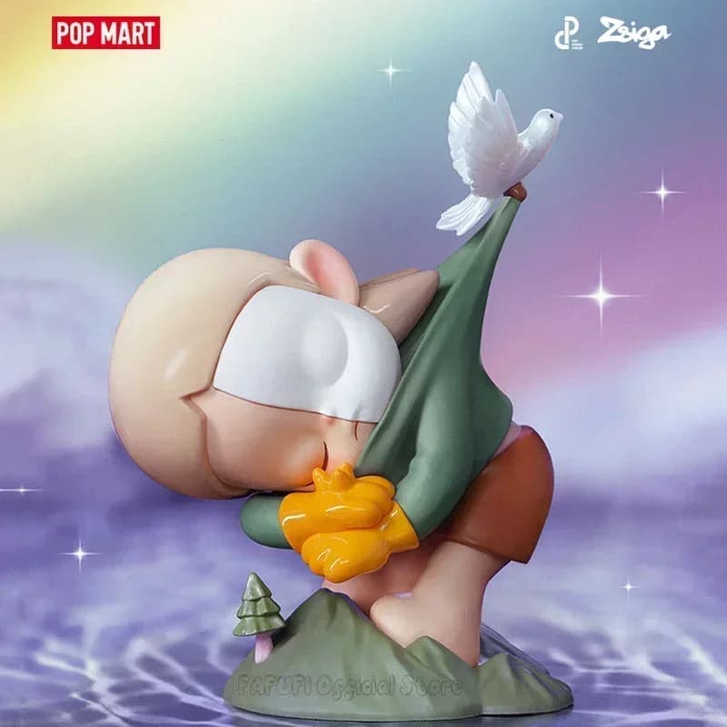 POPMART Zsiga Let It Be Serie Cieca Scatola Casuale Giocattoli Kawaii Anime Action Figure Caixa Caja Sorpresa Mistero Scatola Cieca Giocattoli