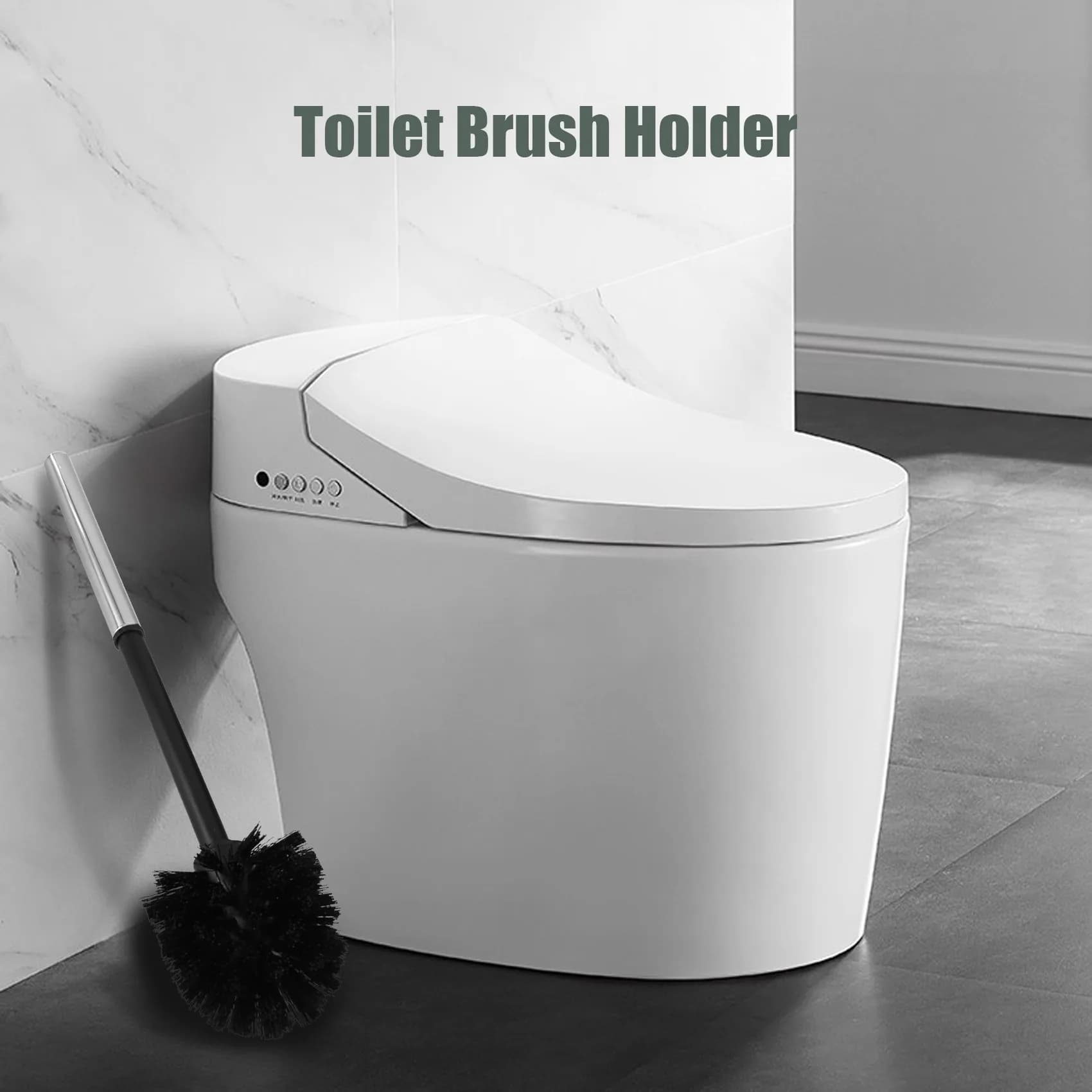 Set di accessori da bagno A76I - Set regalo in plastica da 6 pezzi: portaspazzolino, bicchiere per spazzolino, dispenser sapone, portasapone