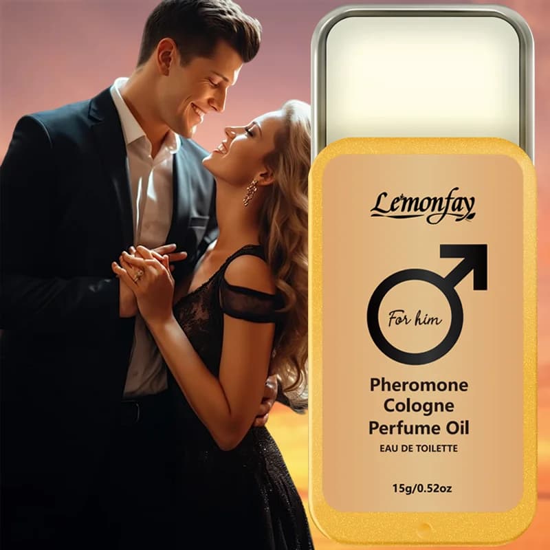 Perfumed Feromone Drago Mongolo Lemonfay for Men, Long-Term Fragrance, 15g/0.52oz, Suitable for Appointments and Daily Use
