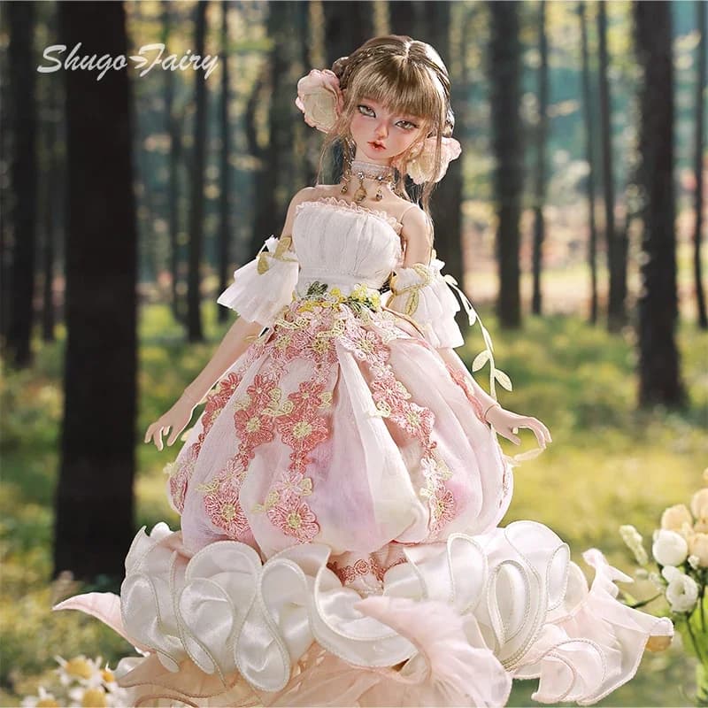 Sakina Doll 1/4 Bariy Fiore Medusa Fantasy Giocattoli Resina Sfere Snodate Bambole Fullset Collezione Art Shugafairy Regalo per la Ragazza
