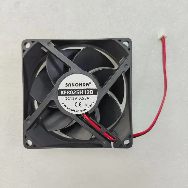 For SANONDA8025 12V 0.55A Power Amplifier Chassis Cabinet Cooling Fan 8cm Manufacturer Wholesale