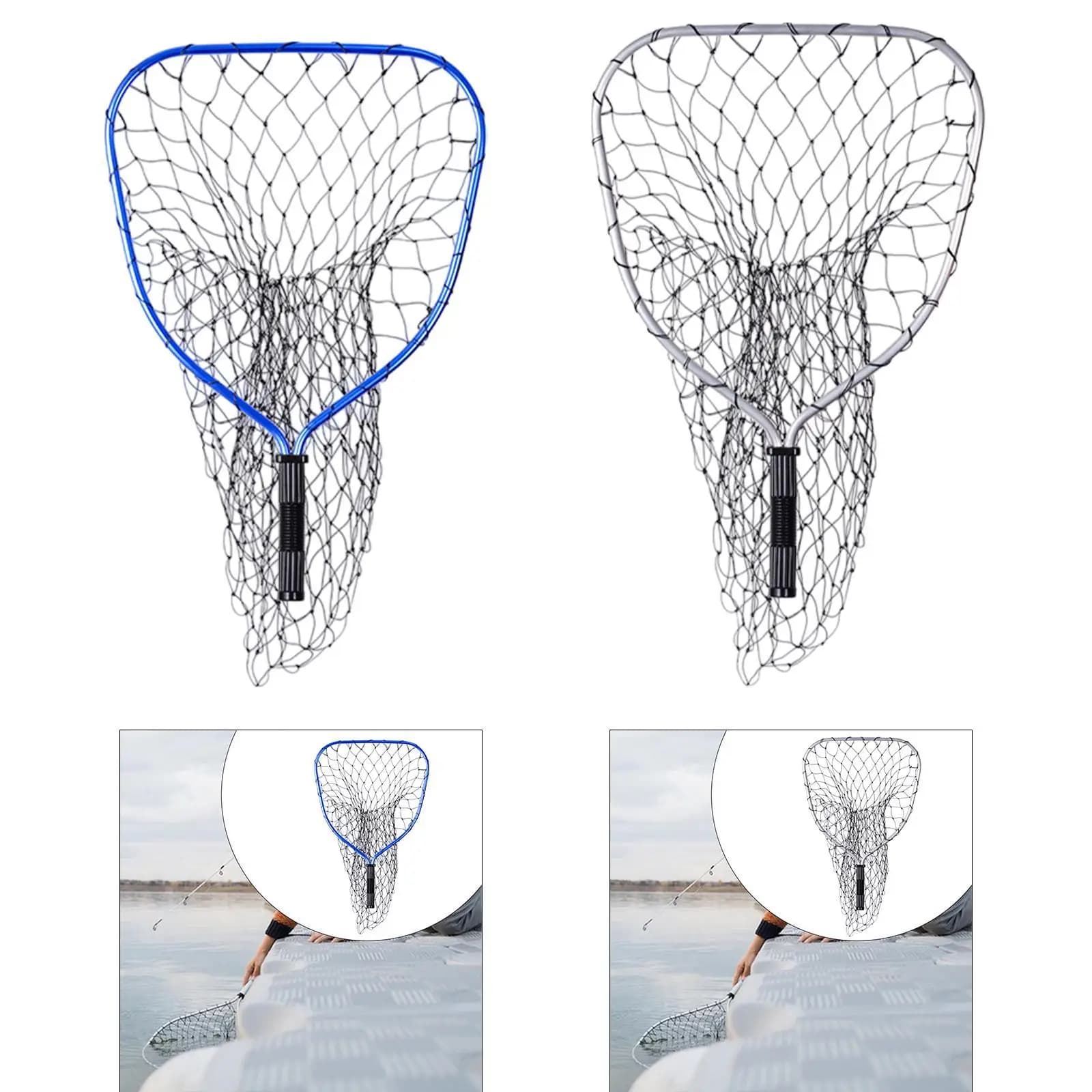 Rete da Pesca Professionale per Kayak, Attrezzatura da Pesca Leggera e Antiscivolo per Acqua