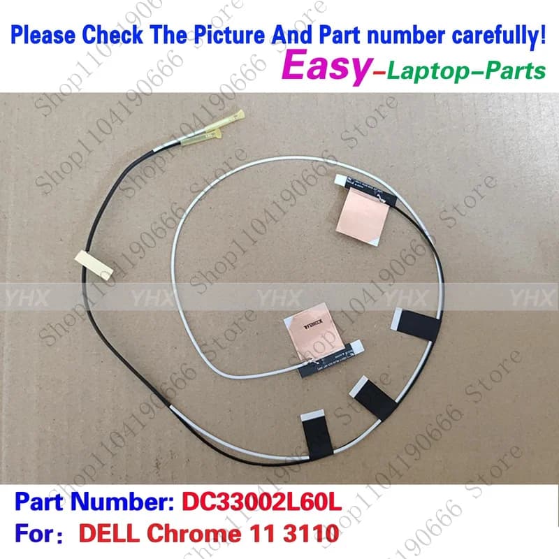 BD Nuovo Per Dell Chrome 11 3110 Cavo Antenna Wifi DC33002L60L.