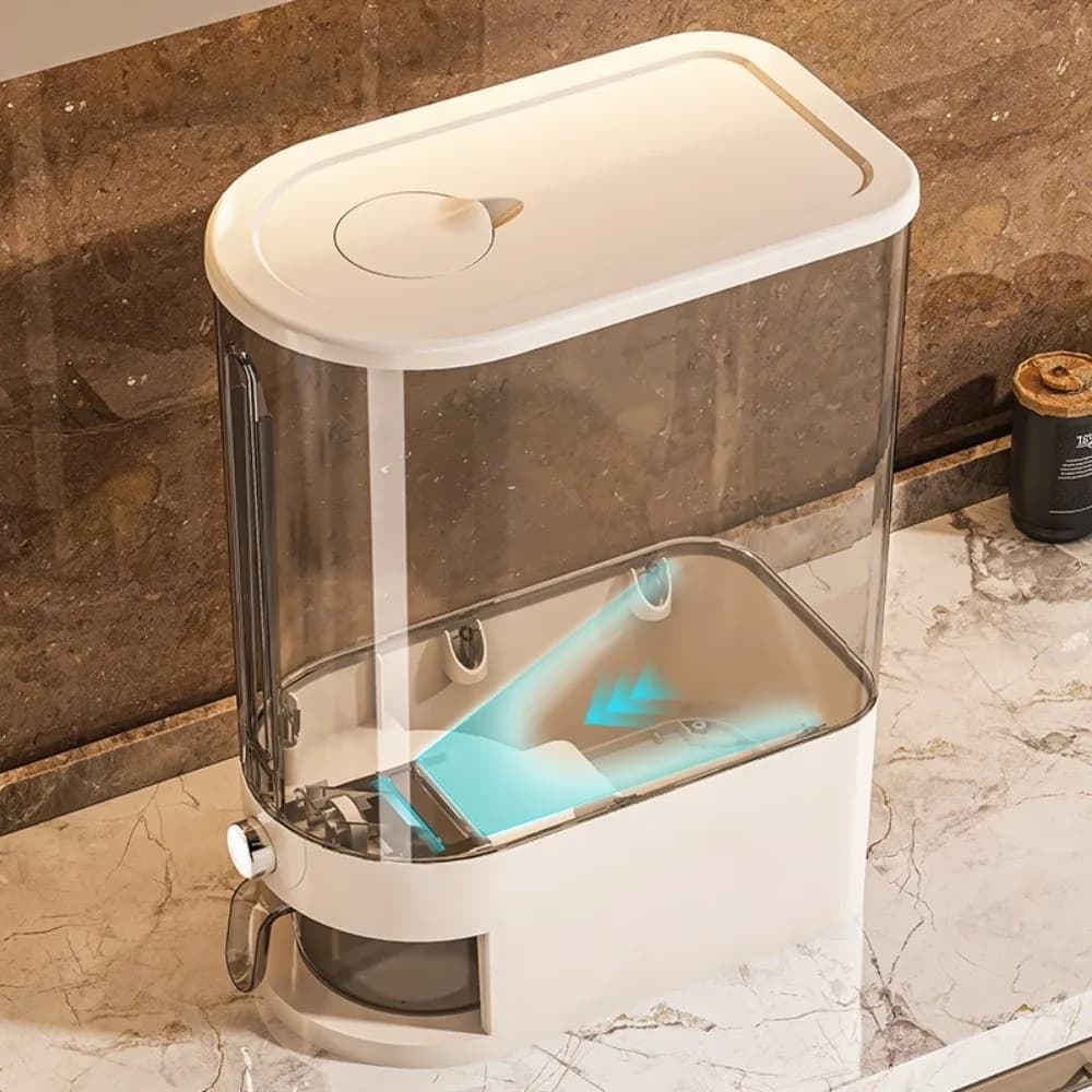 New High Quality Airtight Insect-proof Rice Storage Container 5/10KG Moisture Proof Rice Sealed Box Dry Food Dispenser Grains