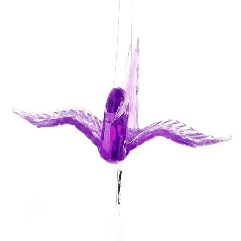 Home Decor Wind bell Wind chime Wind Chime Plastic bedroom Ornament Outdoor Paper crane Decor Sound Decoration