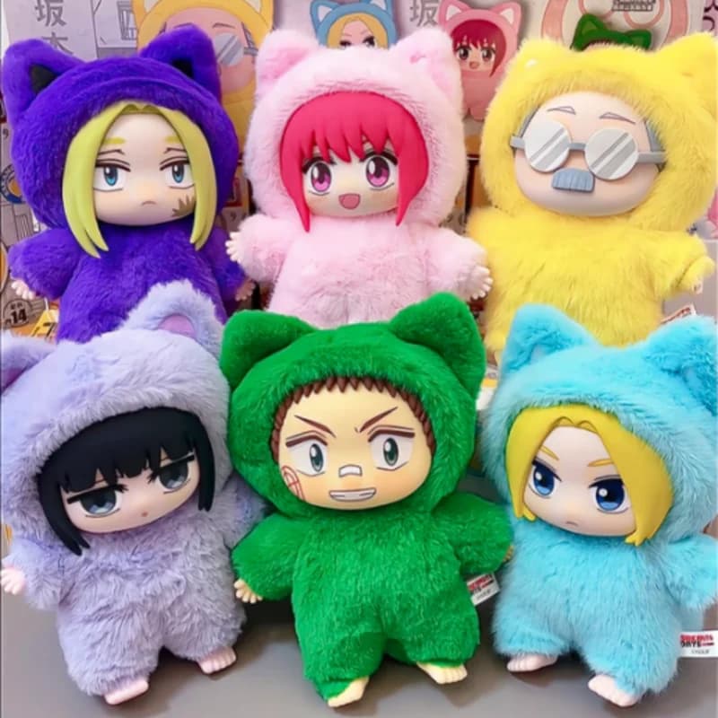 Nuovo 100% Originale Sakamoto Days Cat Paradise Party Series Blind Box Bag Pendant Anime Peripheral Collection Toy Regalo per i Fan