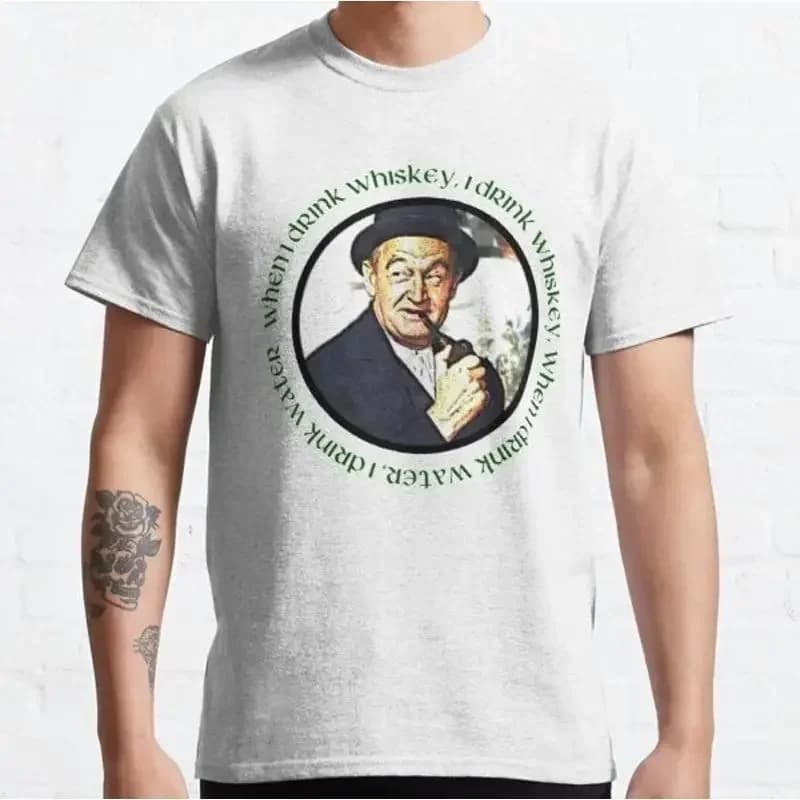 Michaleen Oge Flynn T Shirt When I Drink Whiskey Quiet Man Sean Thornton Mary Kate