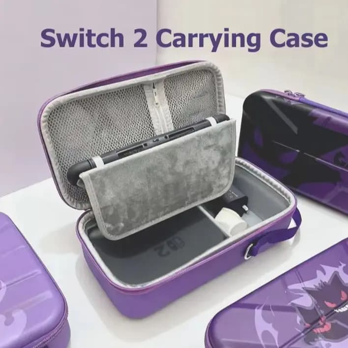Travel Case Compatible with Nintendo Switch 2 with Game Card Slots, Portable Protection Hard Switch Carrying Case