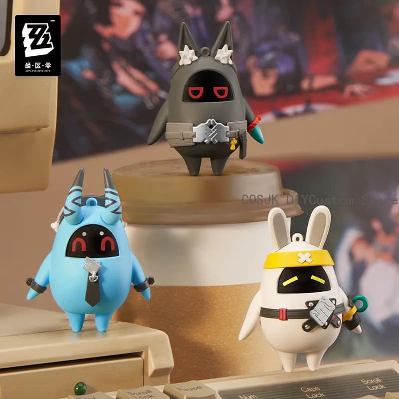 Ufficiale Zenless Zone Zero Bangboo Standee Series The Bangboo Anime Figura Modello Statua Figurina Borsa per bambola Portachiavi Regalo
