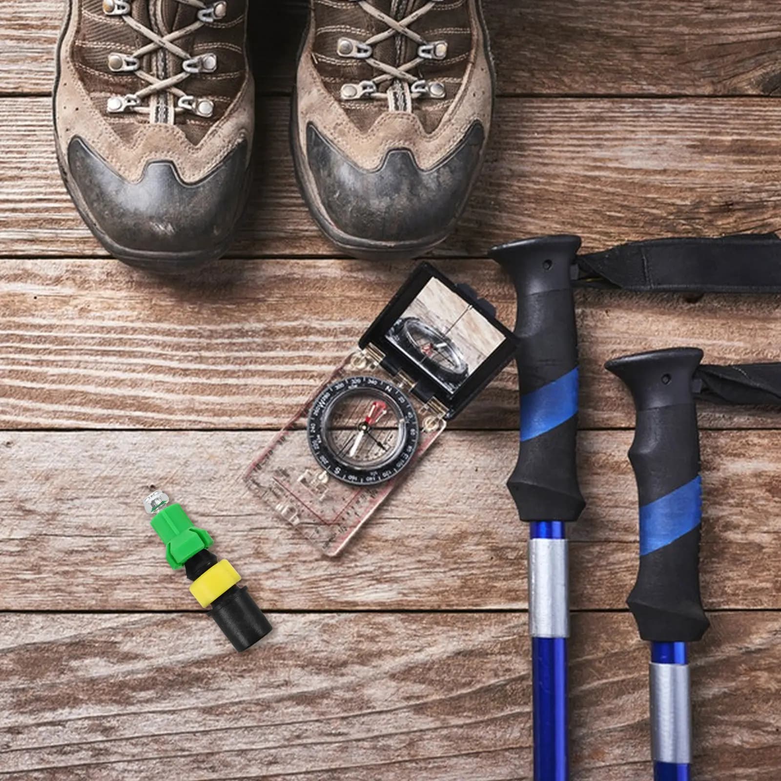Tubo di Espansione per Bastone da Trekking, Resistente all'Usura, Ammortizzante, con Blocco Interno, Parti per Bastoni da Escursionismo