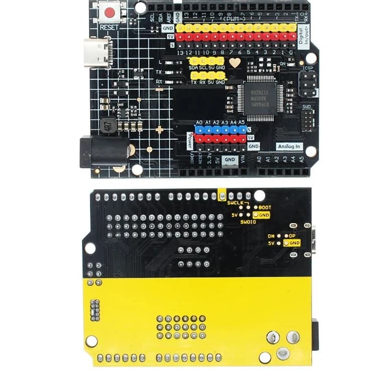UNO R4 Minima/wifi version Arduino programming learning development card IoT starter kit controller