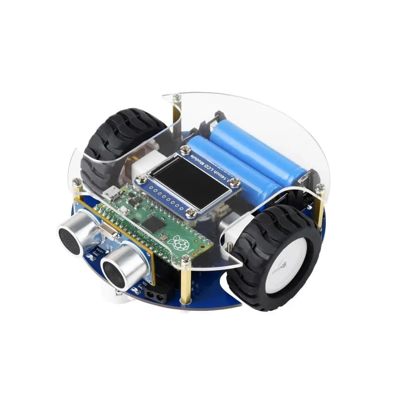 Robot mobile WavesharePicoGo, basato su Raspberry Pi Pico, guida autonoma, telecomando