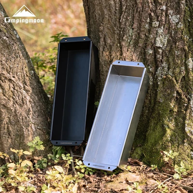 CAMPINGMOON CK-11 Contenitore per verdure in acciaio inossidabile per posate da picnic da viaggio per campeggio all'aperto