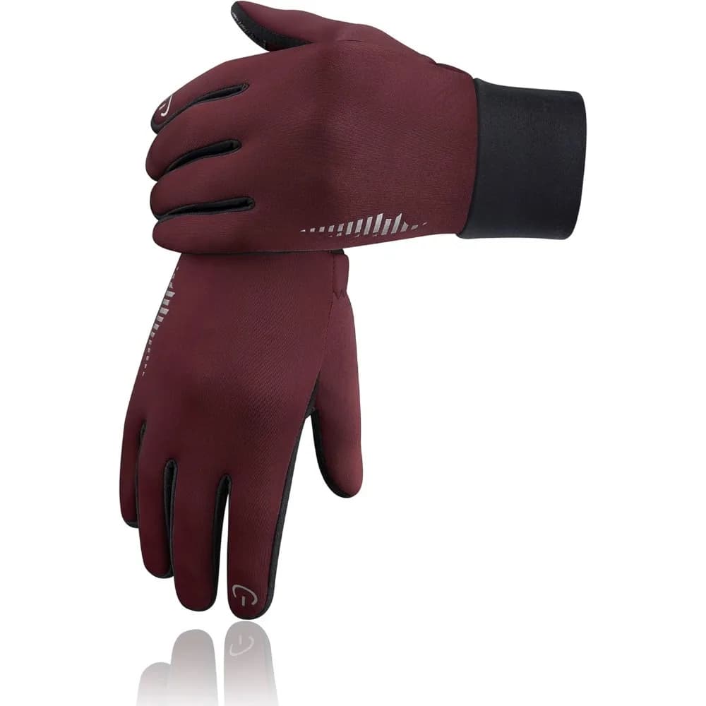 Guanti invernali Donna Uomo Guanti da sci da neve Fodera termica touch screen caldo, tuta per corsa, ciclismo, ciclismo, escursionismo, guida, Wal