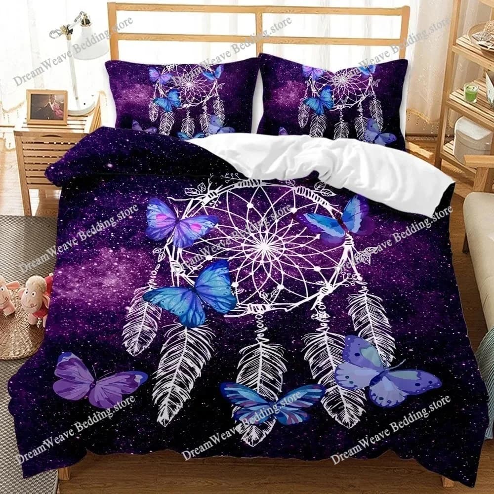 Dream Catcher Bedding Set Duvet Cover 3d Bedding Fashion Design Decoration King Duvet Cover Set Double Bed Set Bedding Sets963