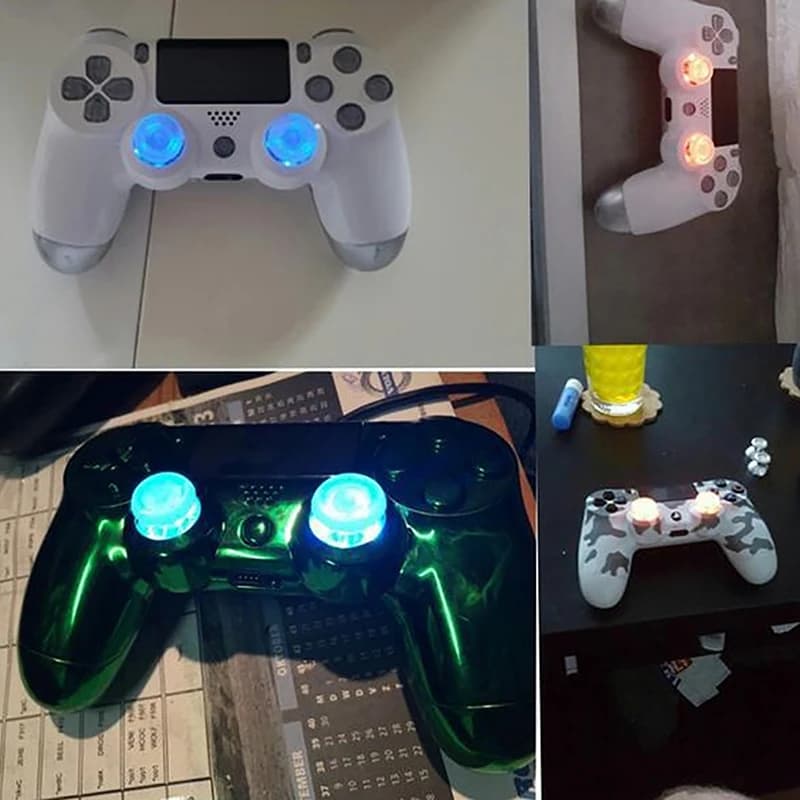 Sostituzione della scheda luminosa a LED con maniglia Wireless 1Set per accessori per la modifica del Controller PS4 PS5 XBOX ONE