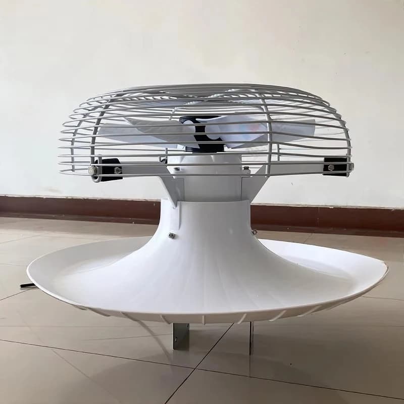 Deumidificazione della ventola di circolazione dell'aria verticale per ventilatore da serra