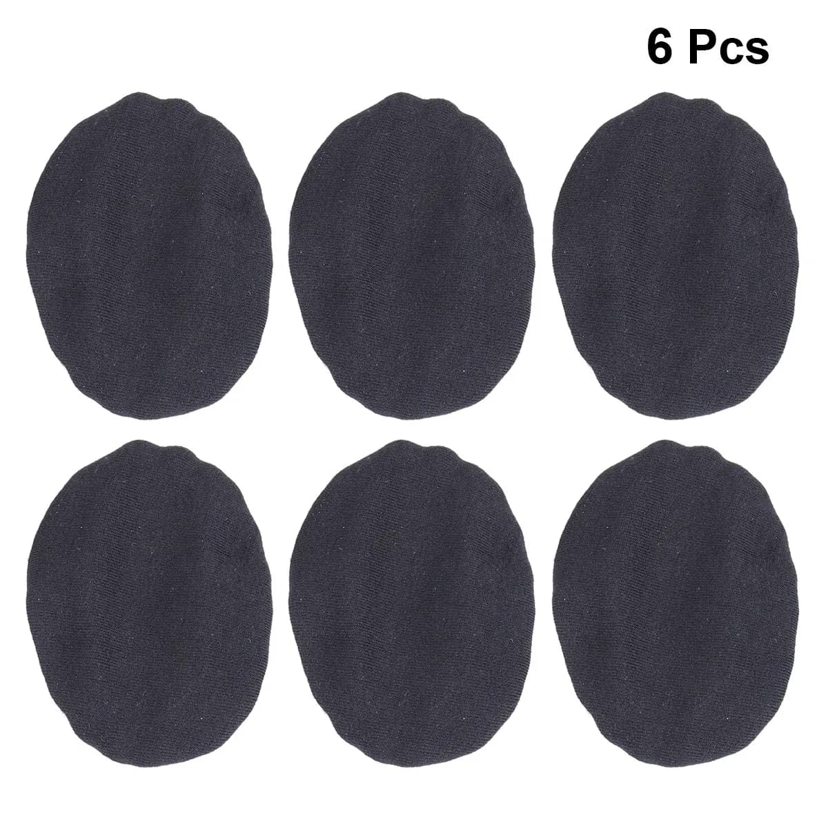 6 Pezzi Copri Auricolari Universali Estensibili in Tessuto Non Tessuto per Cuffie Over-Ear da Aviazione e Gaming, Adatti per Diametri 9-11 cm, Lavabili e Resistenti al Sudore