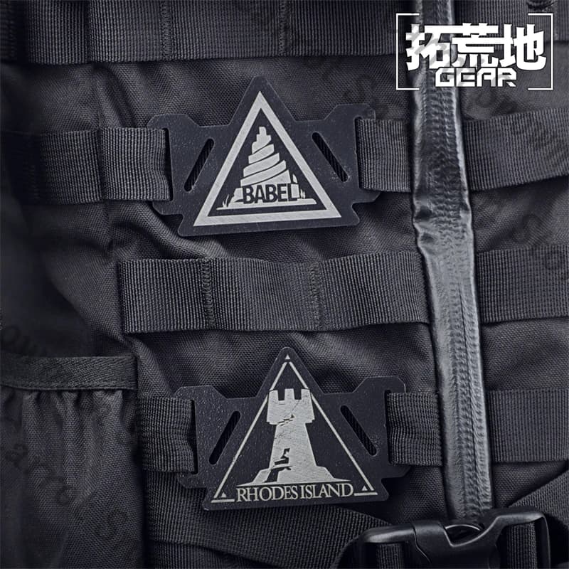 Originale Anime Arknights Zaino con fibbia Zaino Borsa a tracolla Cospaly Cartoon Gift Gli studenti delle scuole decorano