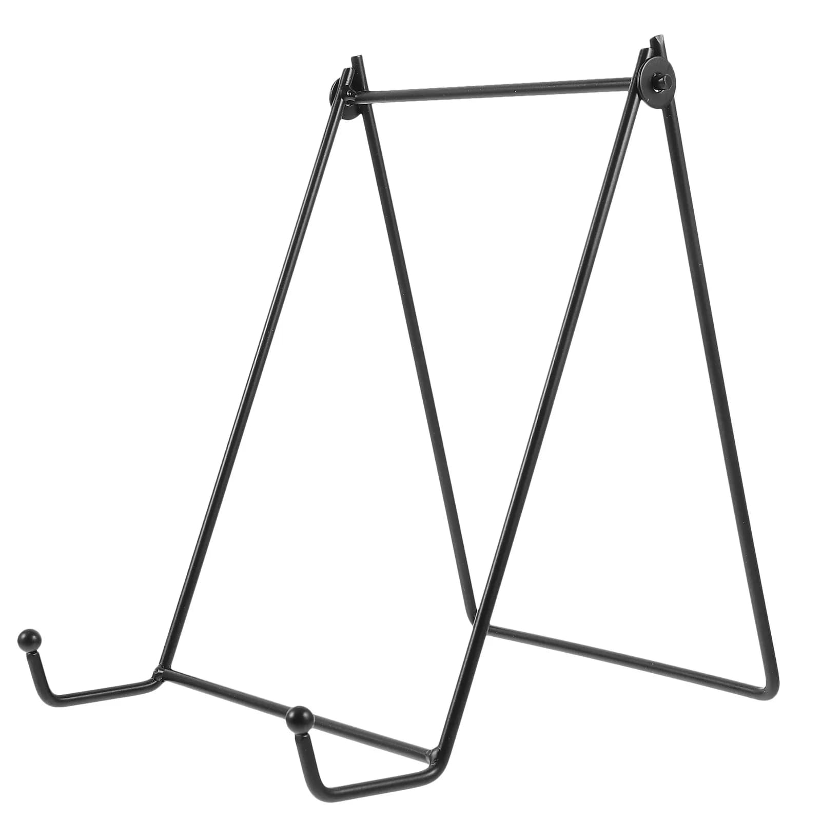 Supporto per display in metallo da 2 pezzi, supporto per cornice triangolare, cavalletto stabile per foto, porta cornici per decorazioni per casa, ufficio, caffetteria