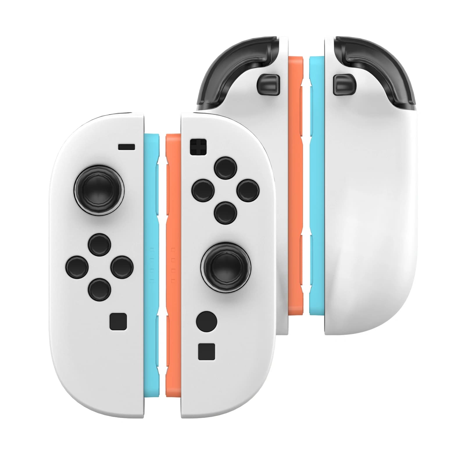 2025 Nuovo alloggiamento di ricambio Shell Cover per NS 2 Joy-Con Custodia protettiva morbida Controller Joy-con per Nintendo Switch 2