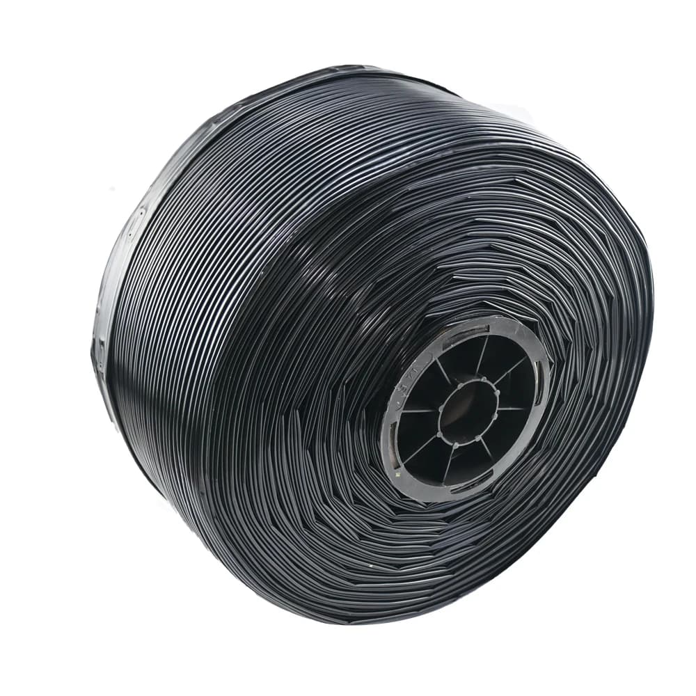 Nastro per irrigazione a goccia PE da 30 m 16 mm montato su superficie con due fori Foro di spessore 0,2 mm distanziato 10 cm per l'irrigazione del giardino