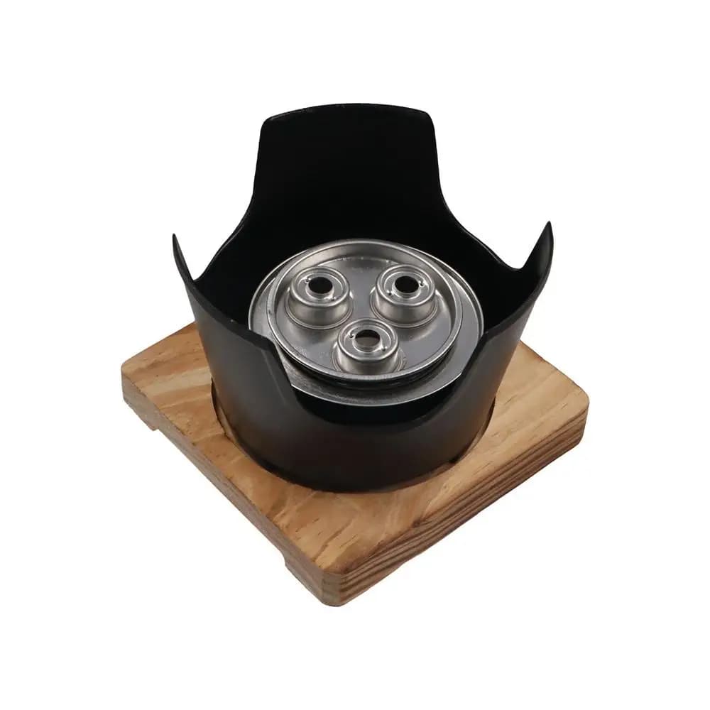 Safe To Use Detachable Japanese Alcohol Stove Non-stick Portable Mini Barbecue Stove BBQ Plate Camping