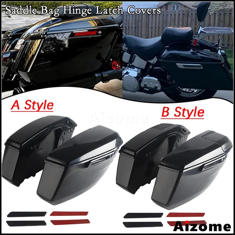 Borse Laterali Rigide ABS per Moto Harley CVO Street Road Glide FLHXSE FLTRXSE 2023-2025 FLHX FLTRX FLHXU