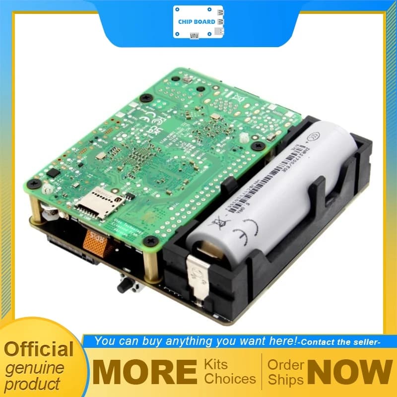 Geekworm X1208 UPS HAT per Raspberry Pi 5, M.2 HAT+, Alimentazione 5.1V 5A, Compatibile con Batteria 21700, Scheda di Archiviazione NVMe
