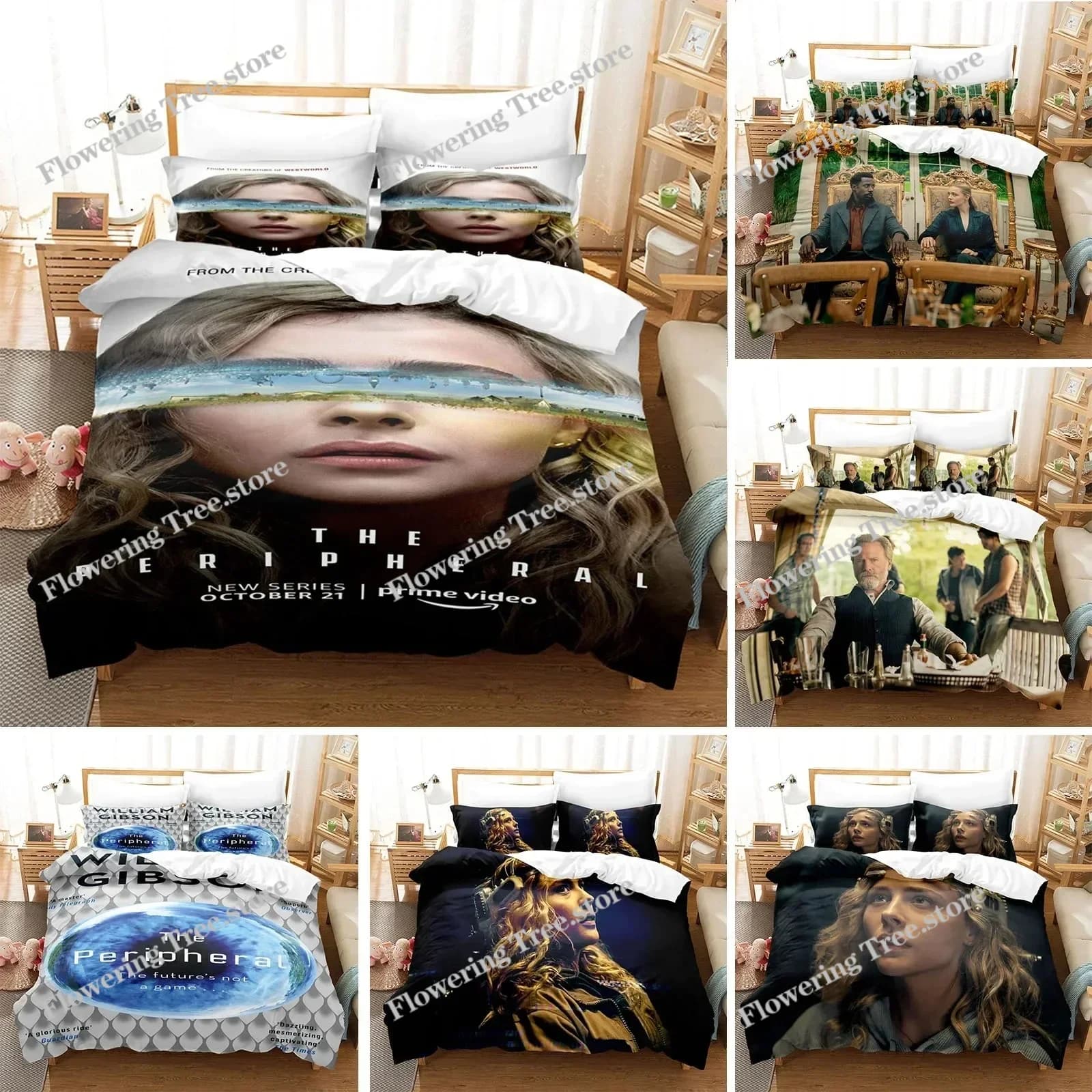 3D Printed Peripheral Bedding Set Duvet Cover Single Twin Quilt Adult Kids Bedclothes Cover Home Textile