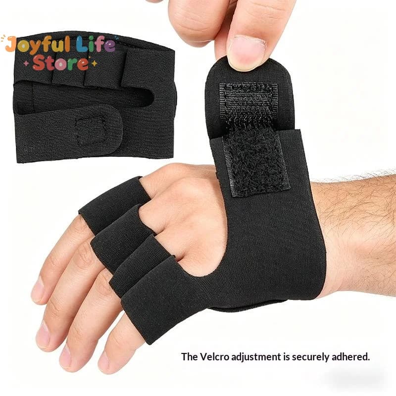Hot Sale 2Pcs Grip Pads Lifting Grips Gym Workout Gloves Weightlifting Calisthenics Powerlifting Fitness Sports Hand Protector