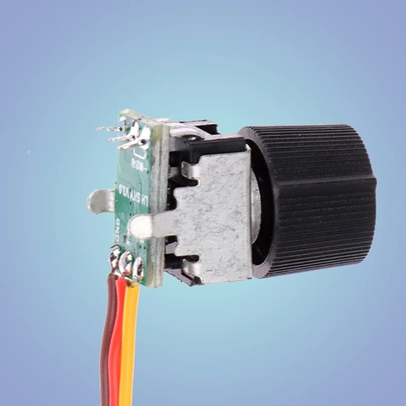 Controller del motore senza spazzole a tre fasi 7-26V con potenziometro per il progetto della ventola 83CF