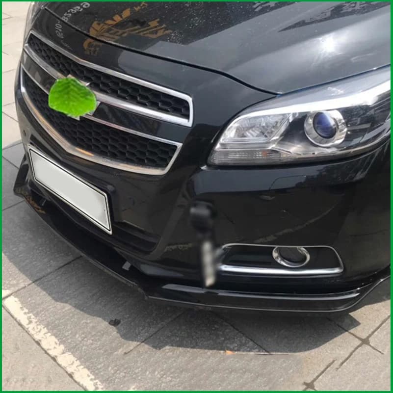 For Chevrolet Malibu 2011-2014 Front bumper Lip Diffuser Decorative Cover Protection Plate Trim Car Styling Car Accessories