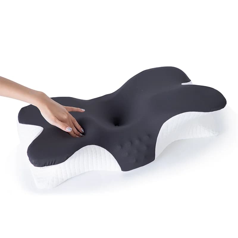 Cuscino Ergonomico in Memory Foam Traspirante a Forma di Farfalla, Vendita Calda