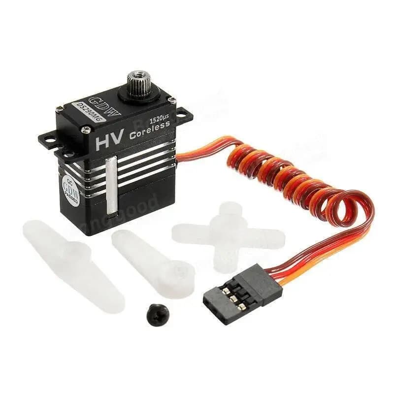 Servo di ricambio elettrico per aereo elicottero RC GDW DS290MG 4.8KG Metal Gear Micro Servo digitale
