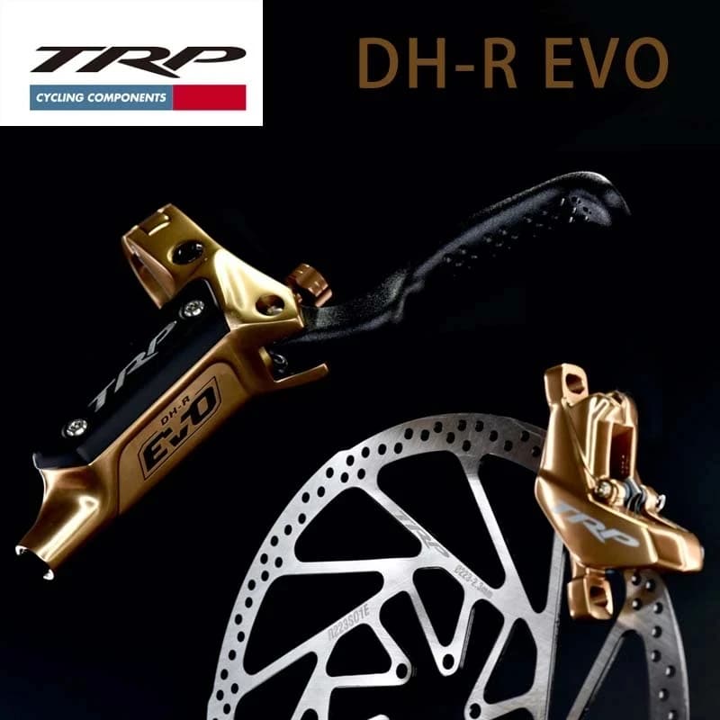 TRP nuovo DH-R EVO HD-M846 4 pistoni freno a disco idraulico per Down Hill Brake Power Golden senza rotore