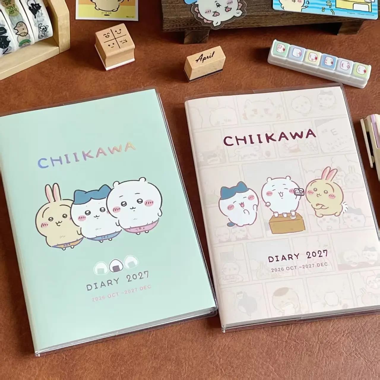 High‑appearance Personalized Creative Chiikawa Three Little Ones Cartoon Planner Cute Journal Study Plan Notebook Lovely Cute
