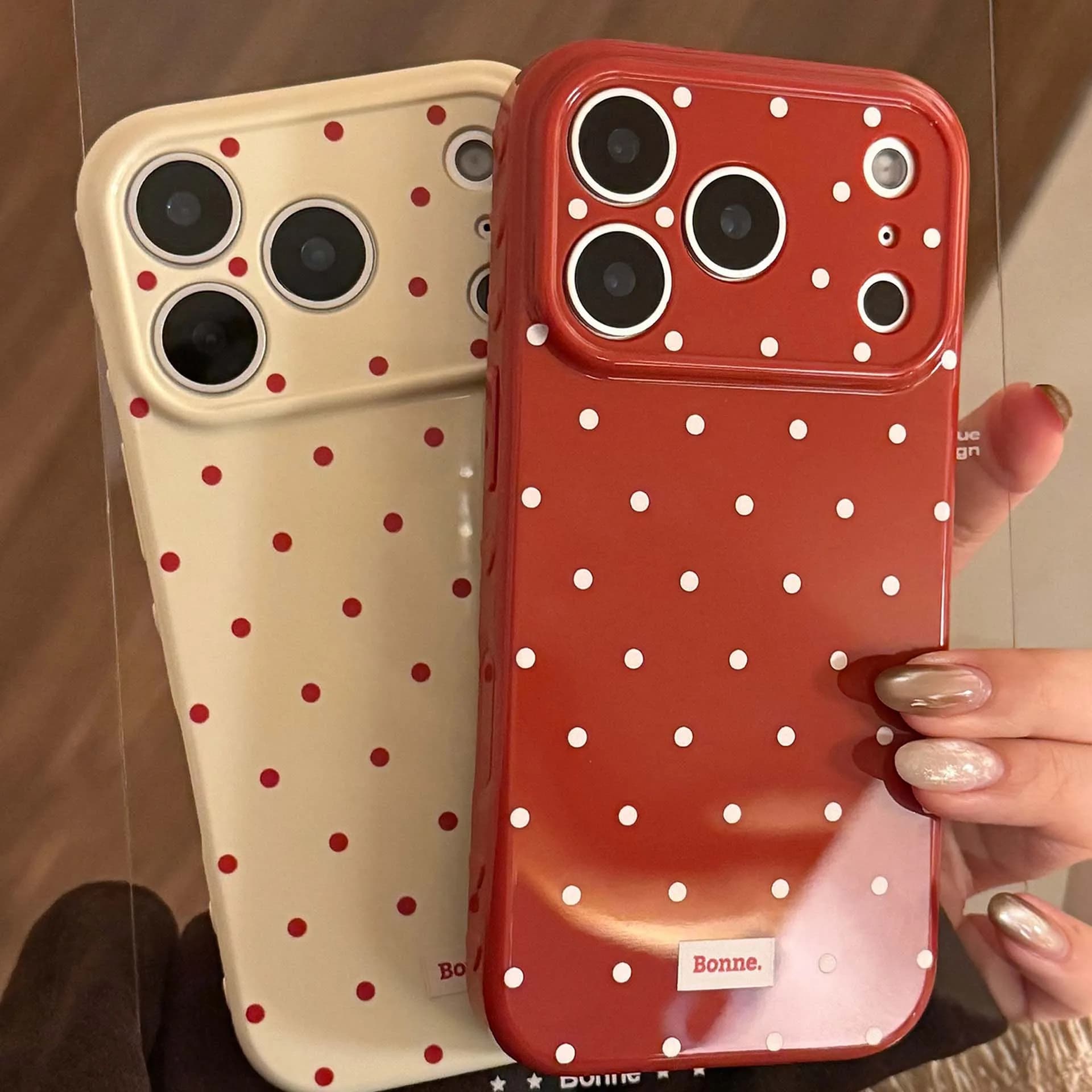 Couple point jane red white happy new year 2026 phone case for iphone 16 17 pro max 13 14 15 promax back cover fundas