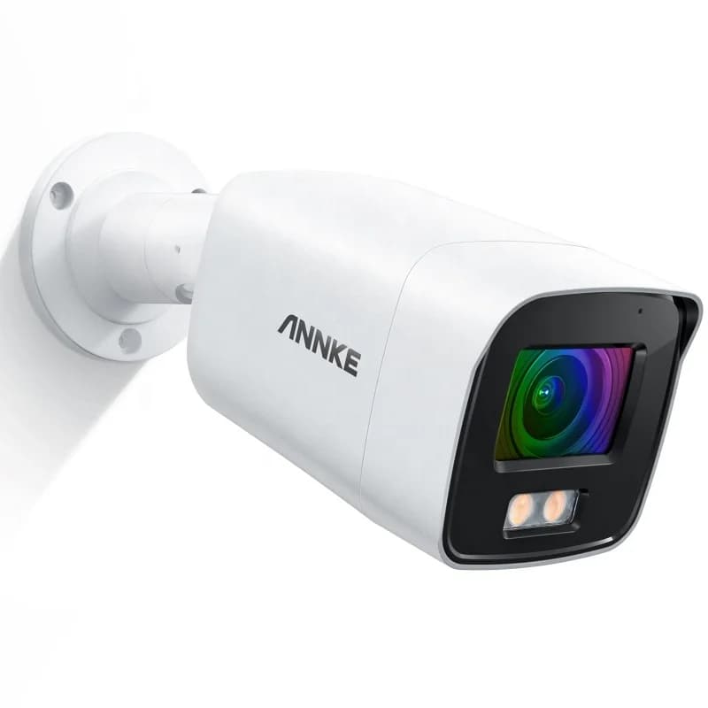 ANNKE NightChroma 8MP 4K Super HD Telecamera di sicurezza IP 24/7 Vero visione notturna a colori CCTV esterno con audio