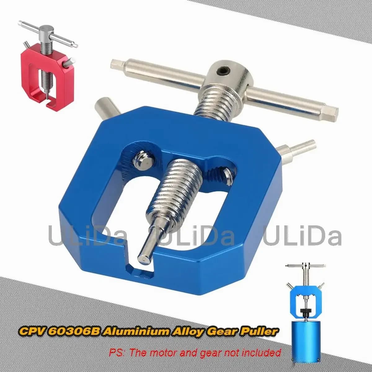 Strumenti per la rimozione dell'estrattore dell'estrattore dell'ingranaggio del pignone del motore universale in metallo per accessori per auto modello RC professionale del motore dell'elicottero RC
