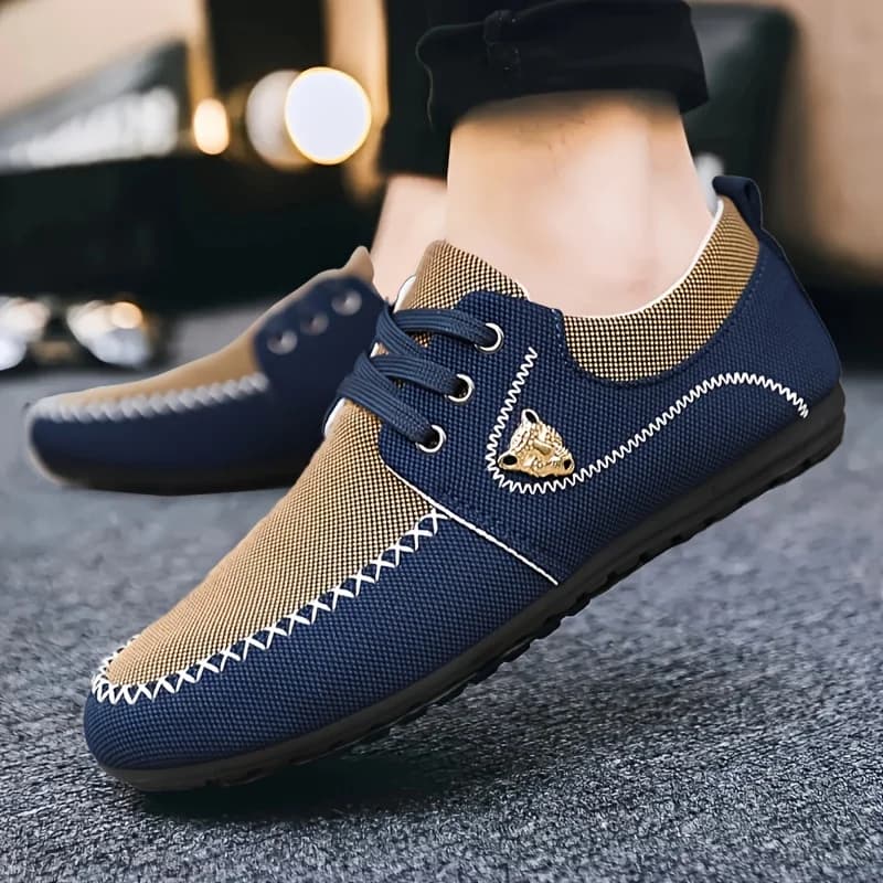 Men's Loafers with a Comfortable and Breathable Upper, Lightweight and Durable Soles, Suitable for Business Activities, Daily Casual Wear, and More
