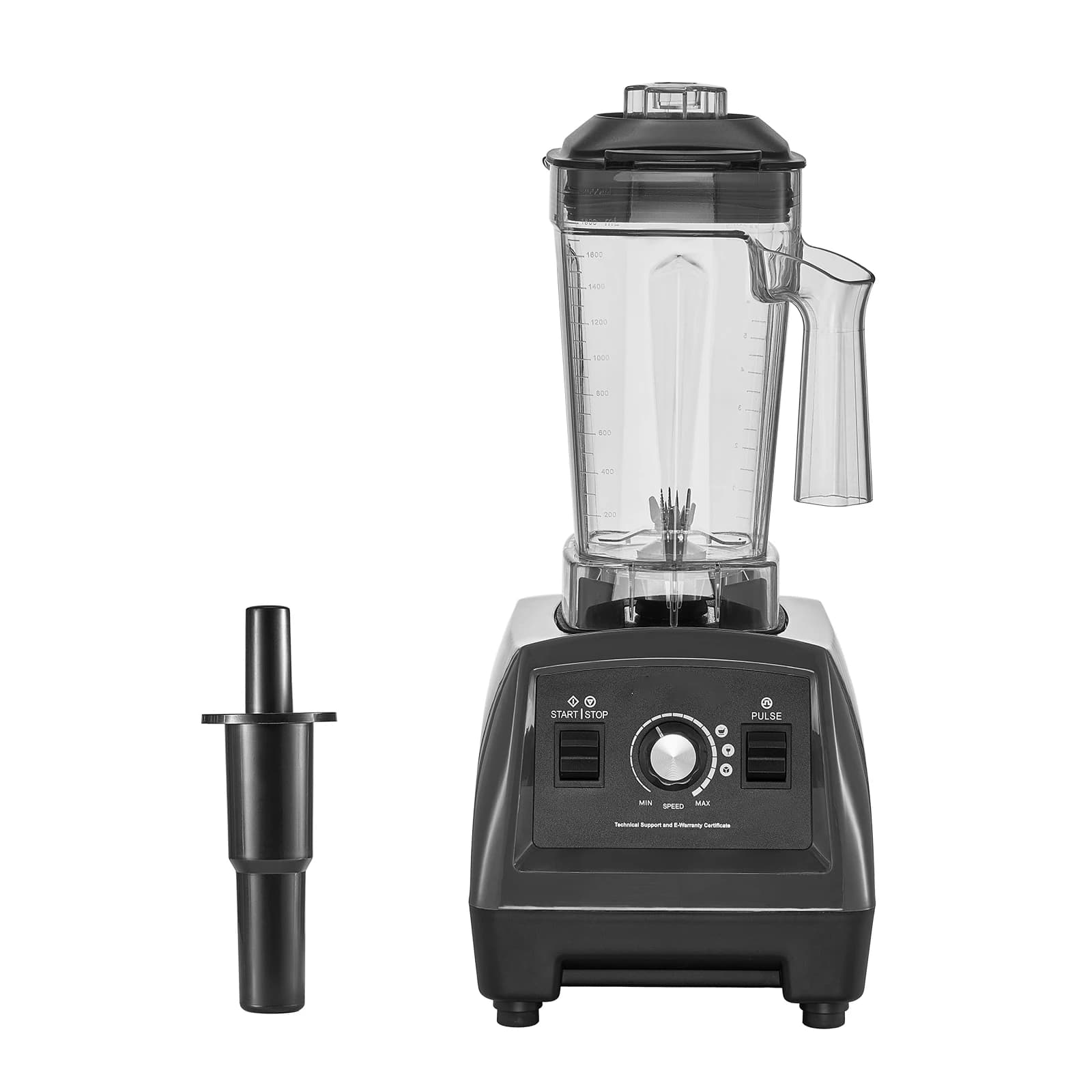 SucceBuy Frullatore per Smoothie 61 oz 1400W con Motore Potente, Frullatore Multifunzione per Lavorazione Alimenti, per Smoothie/Milkshake