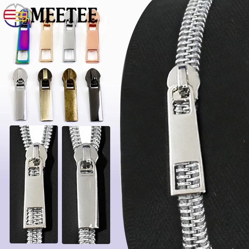 10/20 pezzi 3 # 5 # Cursore per Cerniera in Nylon, Chiusura per Zaini, Tirante per Cerniere, Kit di Riparazione per Giacche e Scarpe, Accessori
