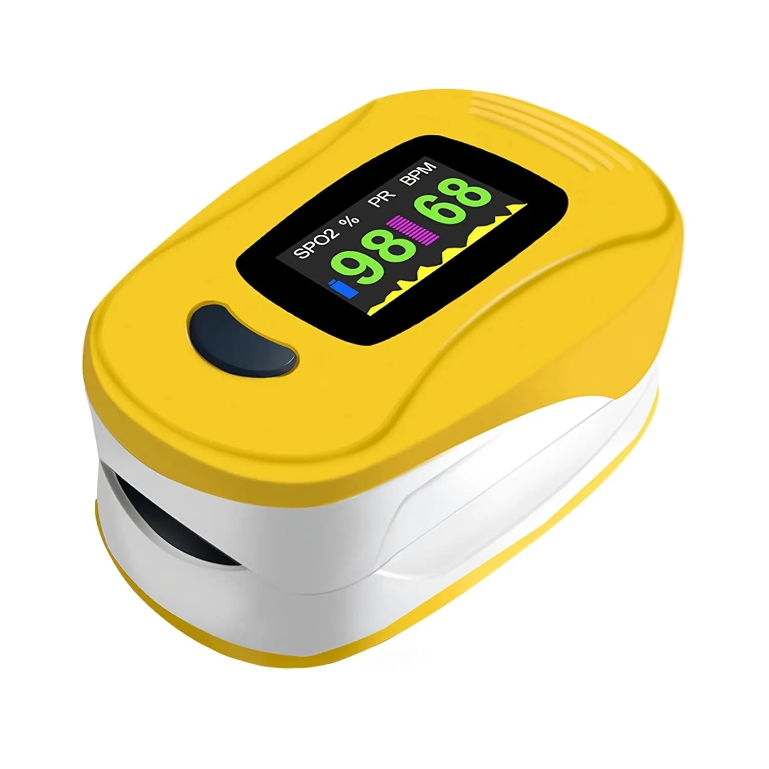 Finger Pulse Oximeter Blood Oxygen Monitor for Sports And Outdoor Use, Oxygen Level & Pulse Rate Device with OLED Screen